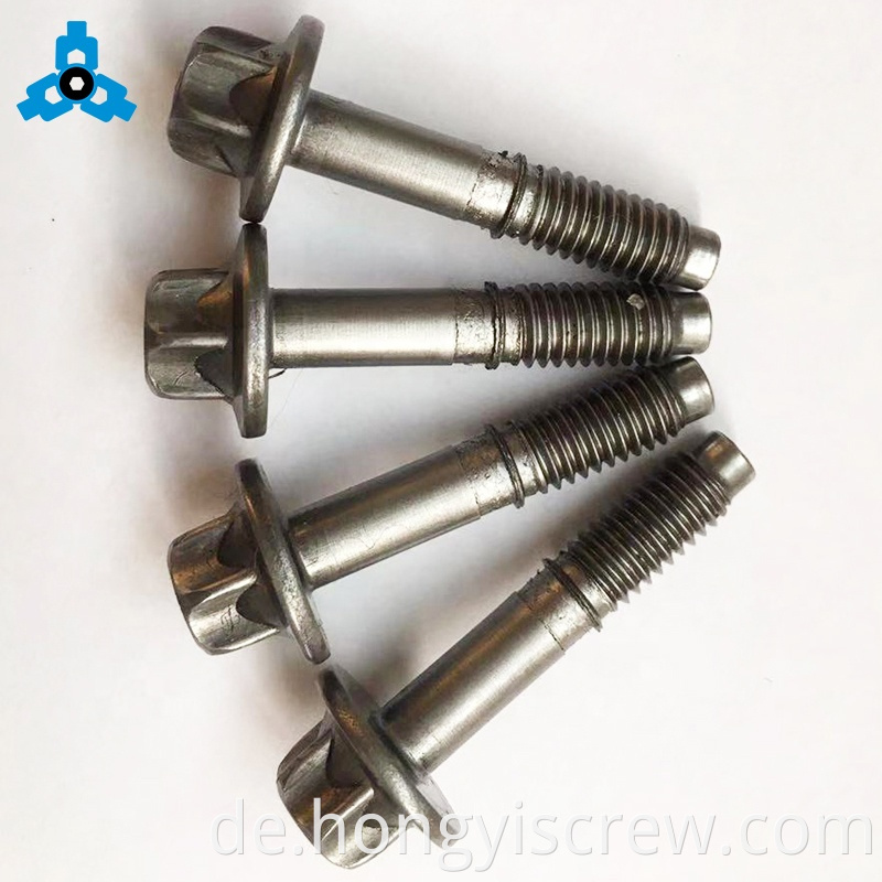 Hex Torx Point Flanschkopf Bolt Edelstahl OEM -Lagerstütze